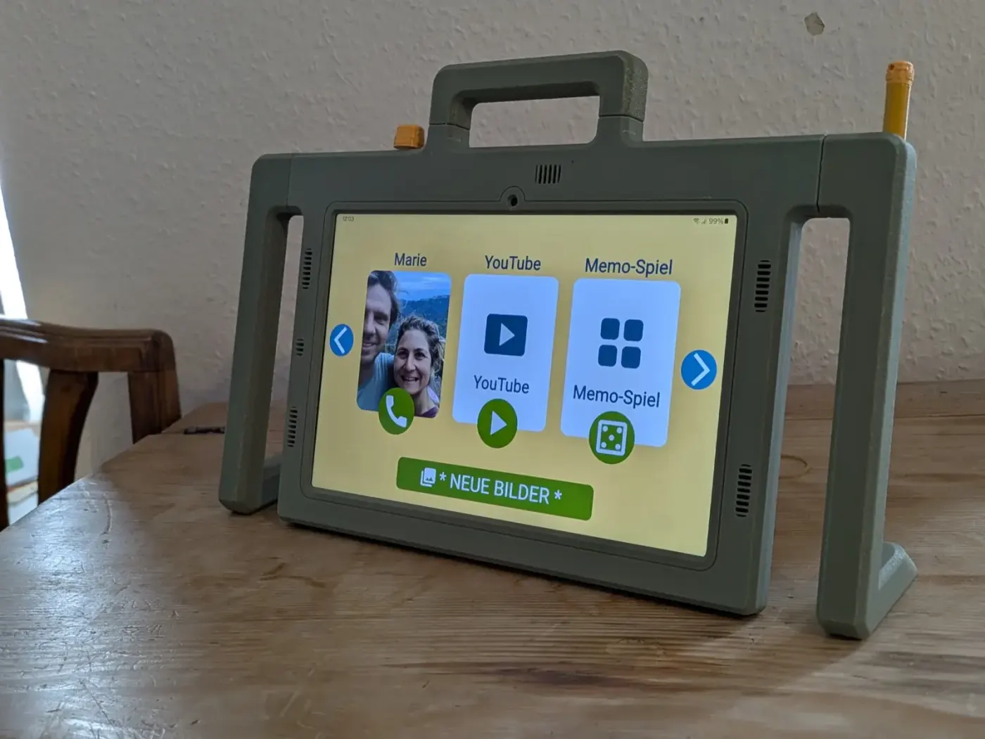 Telemarie Seniorentablet - Einfache Technik für den Alltag älterer Menschen